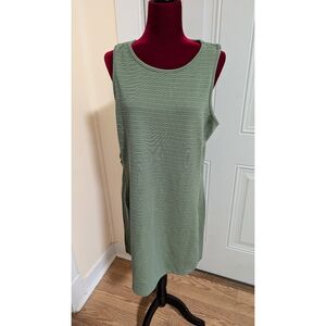 Hi-Tec | Green No Sleeve Dress | Size Large